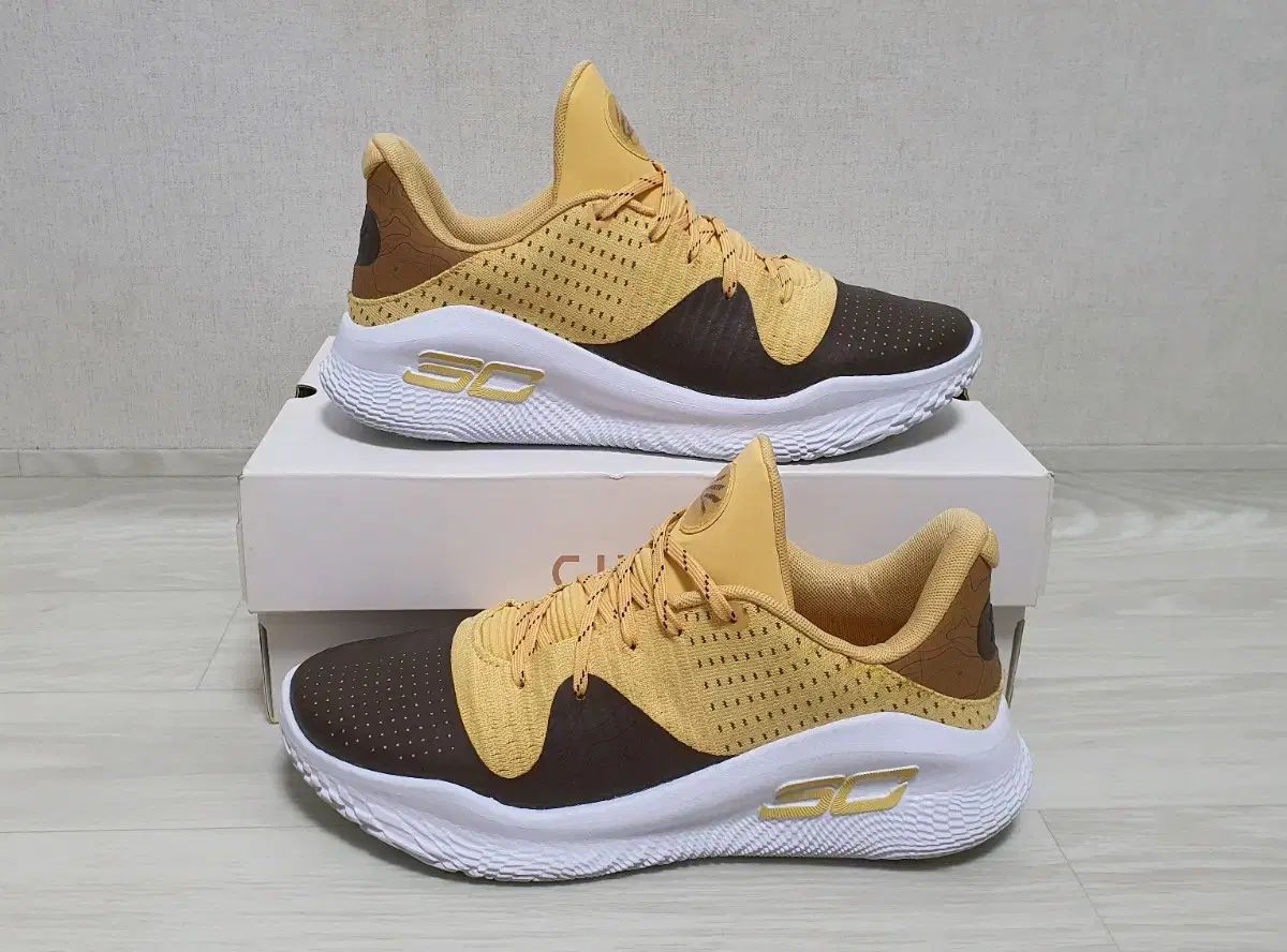 アンダーアーマー バスケシューズ カリー 4 ロー FLO ロット 285 カリーキャンプ ほぼ