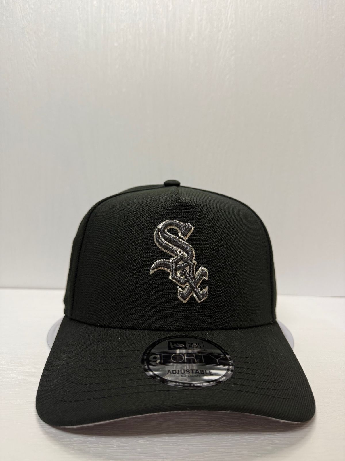 Newera シカゴホワイトソックス ワールドシリーズチャンピオンズ2005 9 forty A-FRAME スナップバックキャップ ブラック