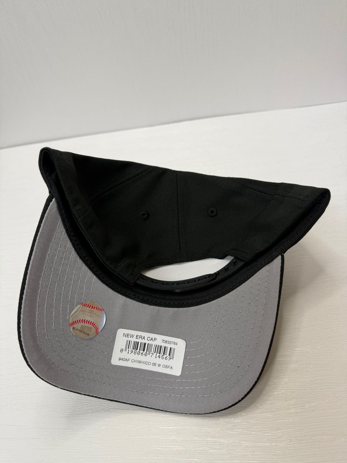  Newera シカゴホワイトソックス ワールドシリーズチャンピオンズ2005 9 forty A-FRAME スナップバックキャップ ブラック ベースボールキャップ キャップ