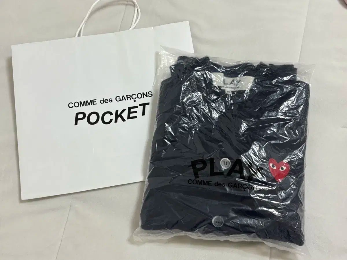 コム デ ギャルソン ネイビー カーディガン xs