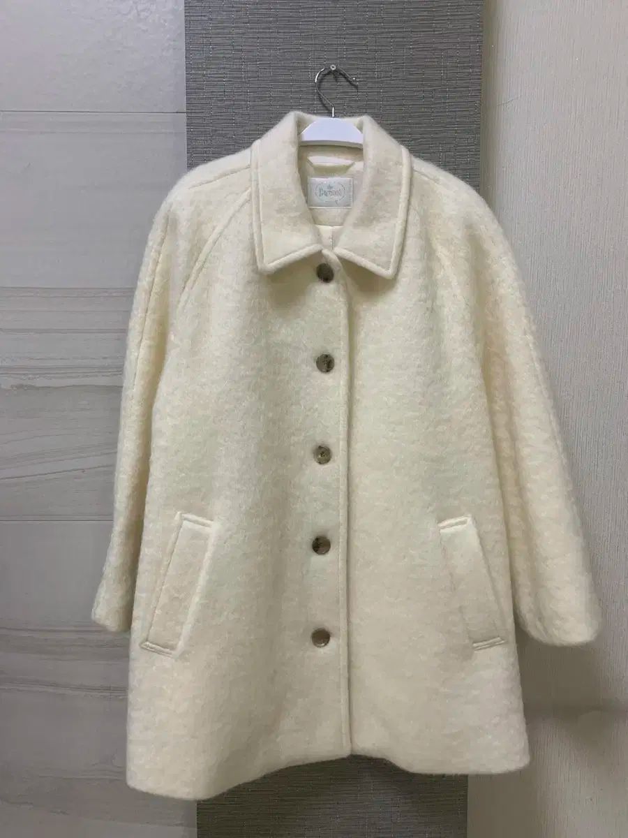 ザ バーネット スノウ 白 ハーフ バルマカーン コート