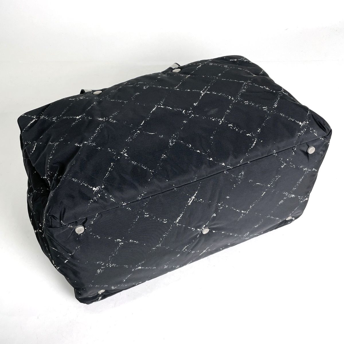 シャネル CHANEL 旧トラベルライン ハンドバッグ 旅行バッグ ボストン