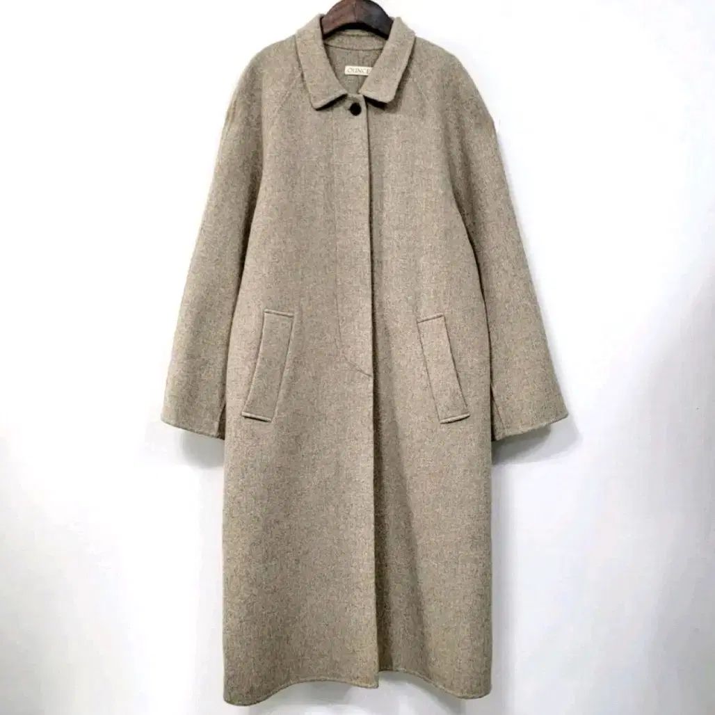 オンス ハンドメイド ベージュ ロングコート