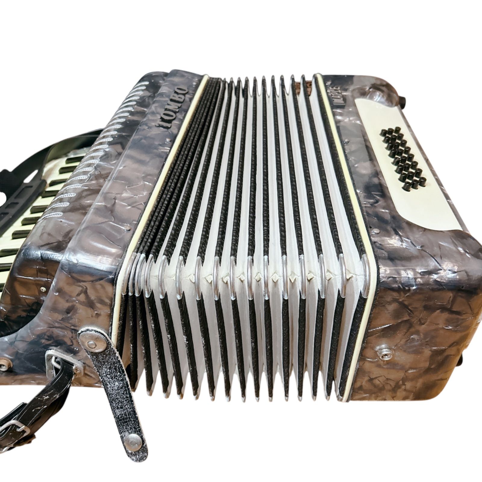 希少 TONBO アコーディオン T-24B ハードケース付き アコーディオンの