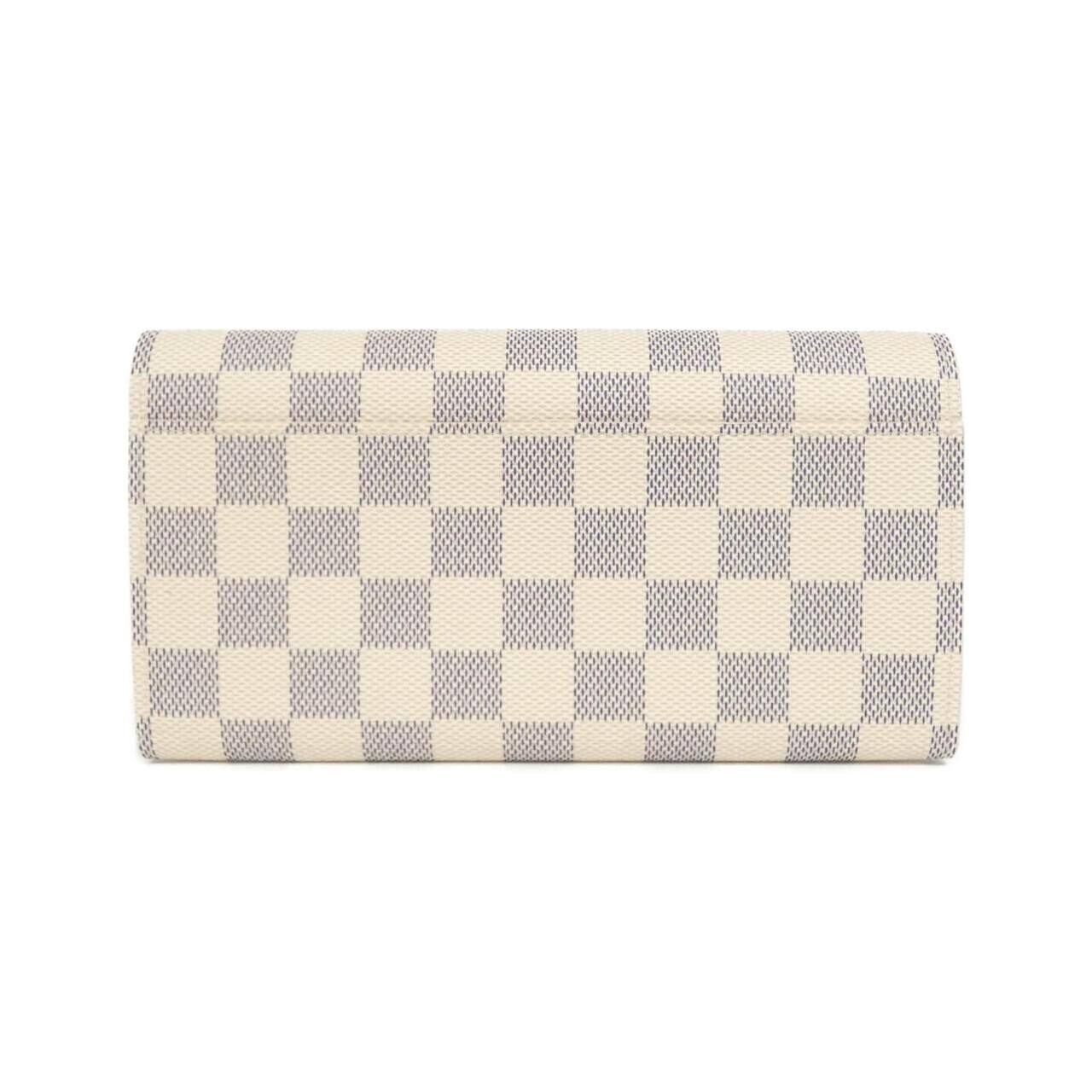 ルイヴィトン ダミエ アズール ポルトフォイユ サラ N63208 財布