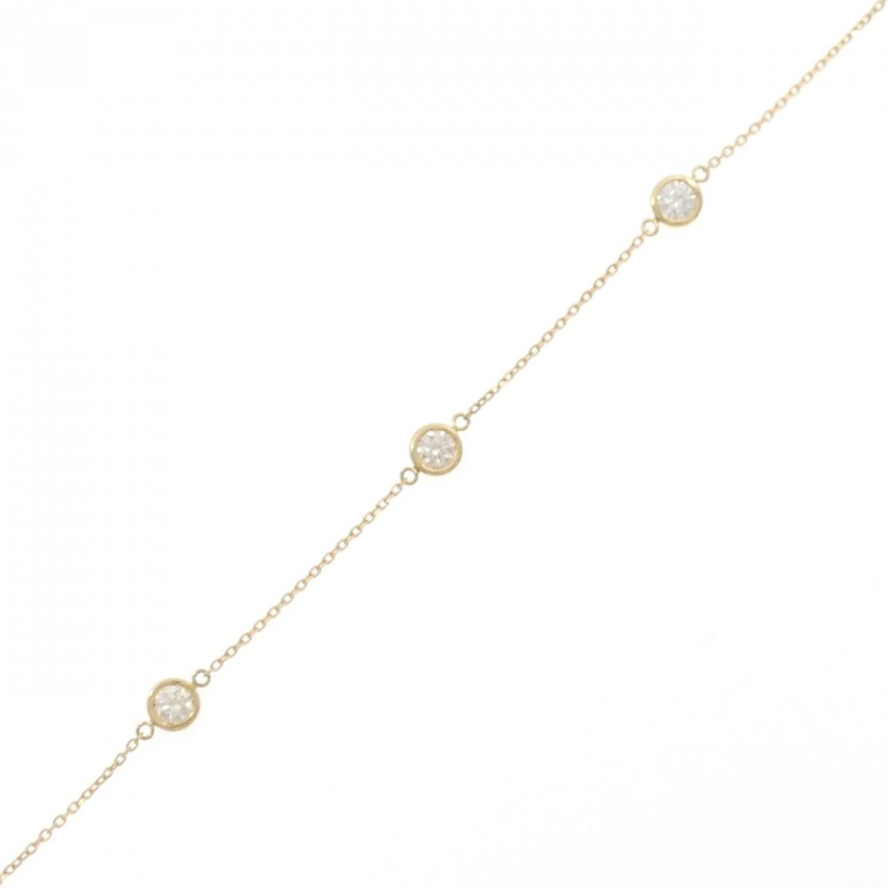 K18YG ダイヤモンド ブレスレット 0.50CT