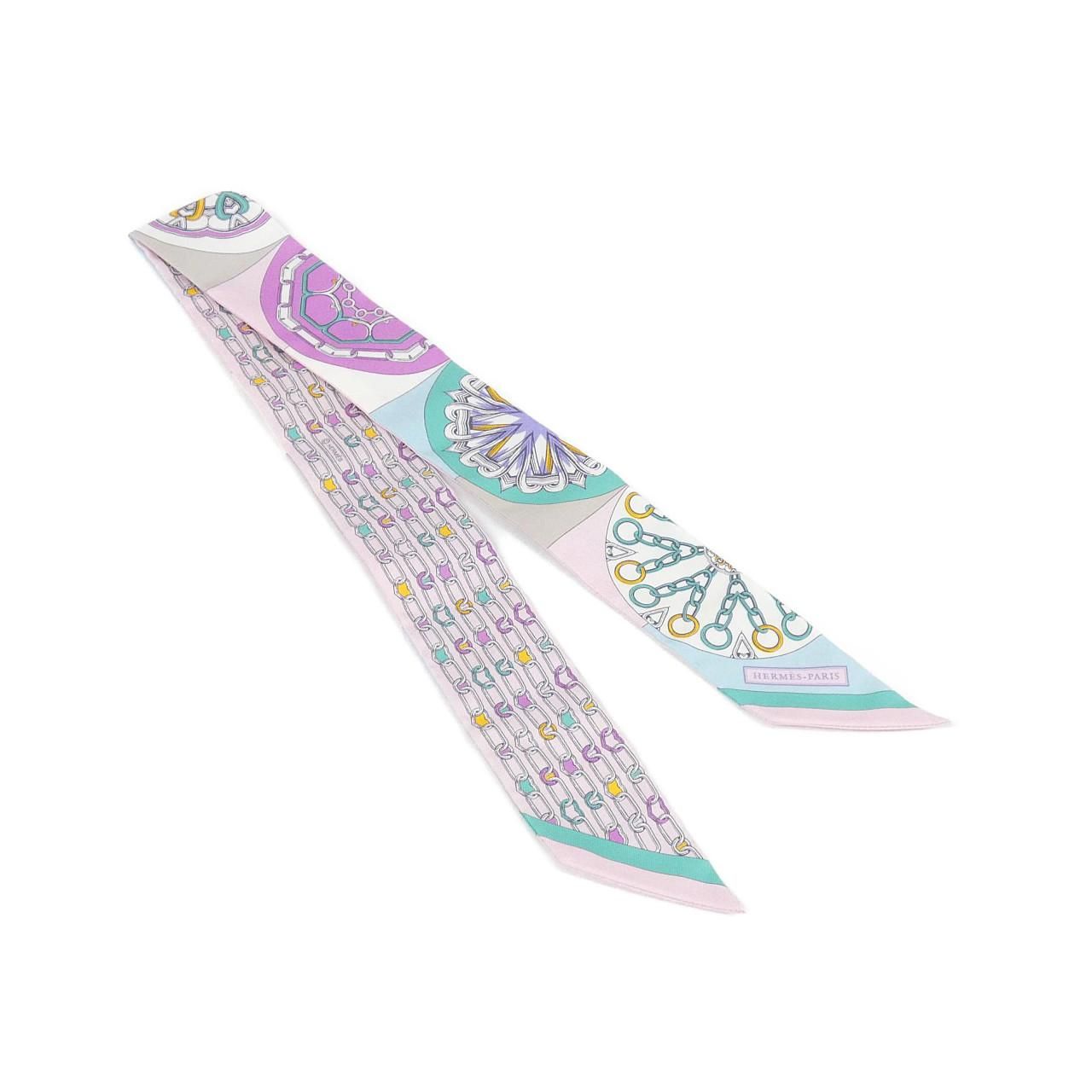 エルメス L EFFET KALEIDOSCOPE ツイリー 063800S スカーフ