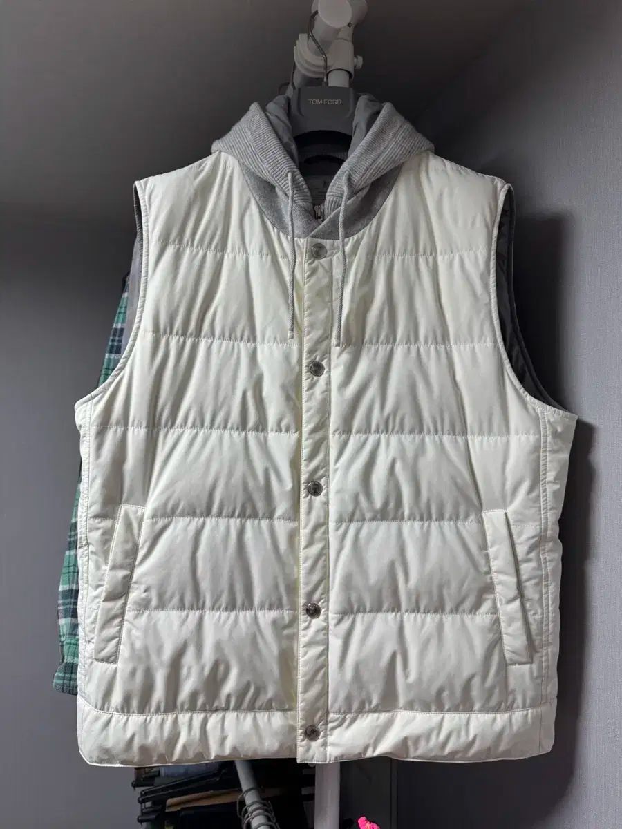 BRUNELLO CUCINELLI ブルネロクチネリ カシミア ダウン ベスト XL