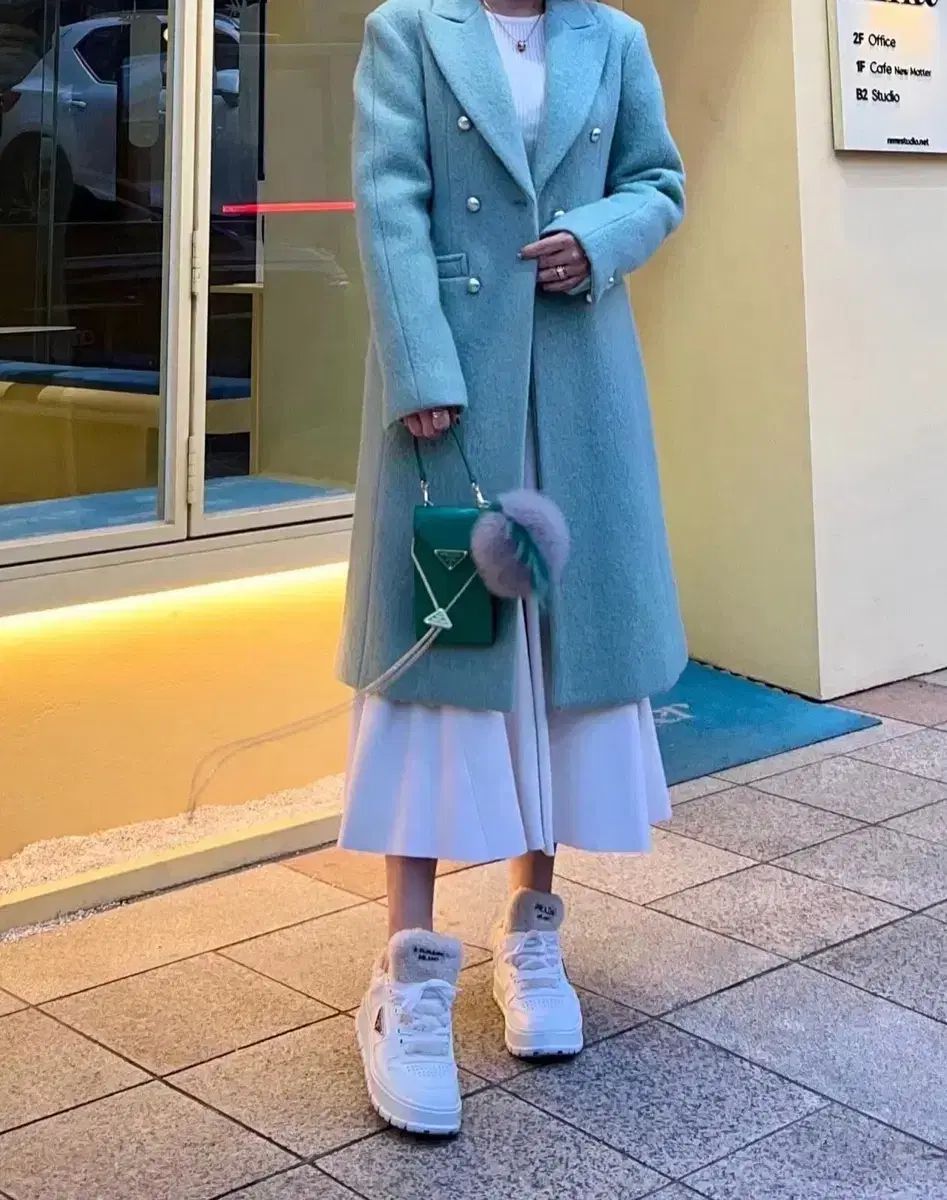 ウール ロングコート