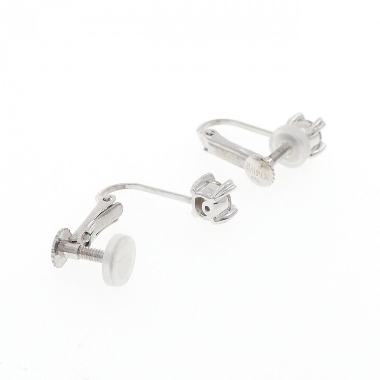 K18WG K14WG ダイヤモンド イヤリング 0.531CT FORTGASGNV_COM_BR