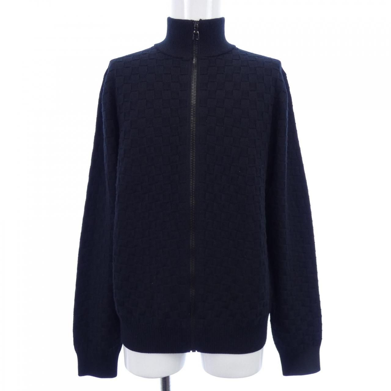 ルイヴィトン LOUIS VUITTON LVSEダミエシグネチャージップスルーカーディガン HJN41WVOR カーディガン