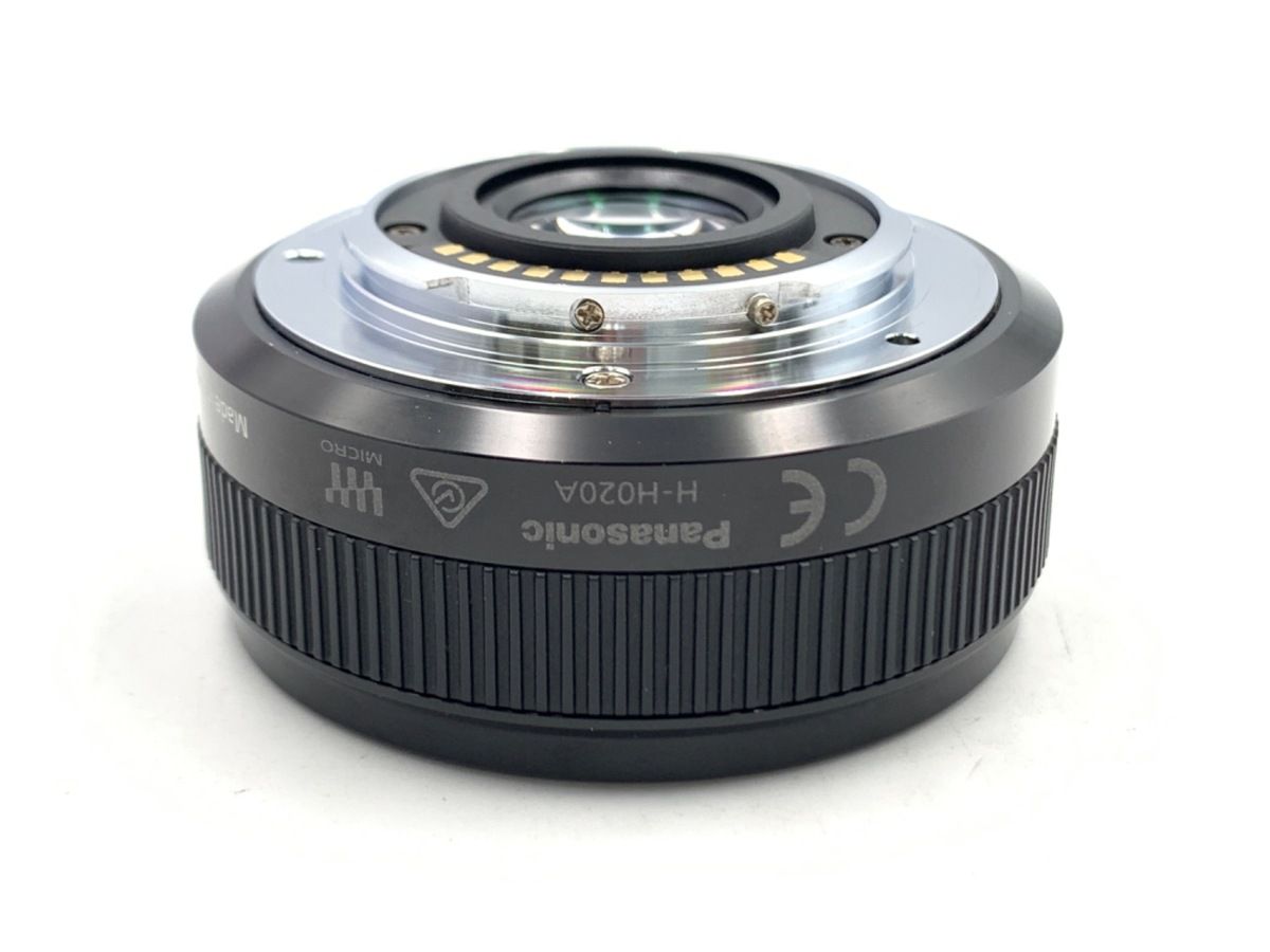 パナソニック LUMIX G 20mm F1.7 II ASPH. H-H020A ブラック