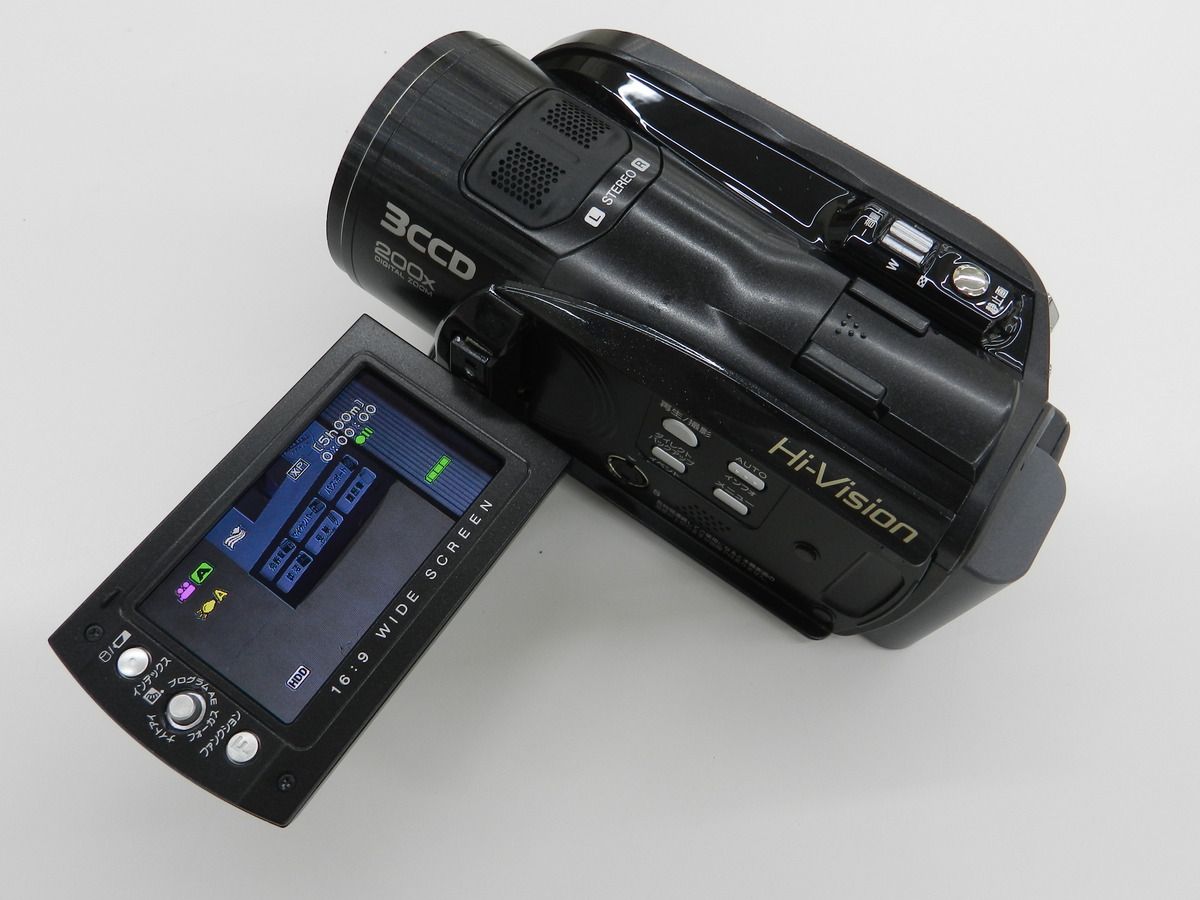 品 ビクター GZ HD 3 ブラック Everio HDDビデオカメラ