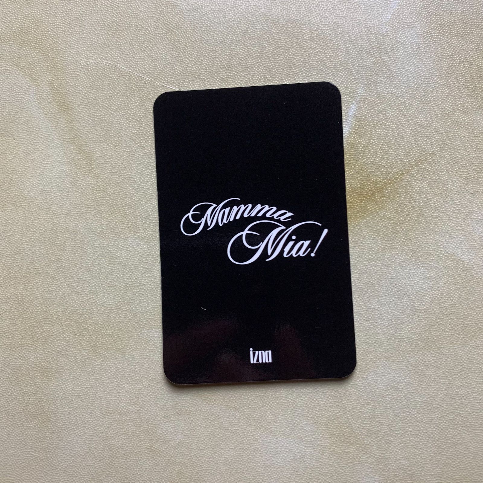 匿名配送】izna NJP 公開放送 事前収録 1週目 限定 イズナ ジョンウン