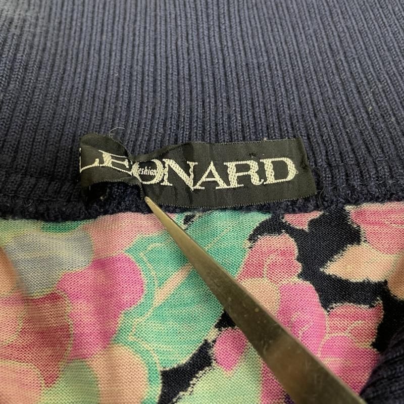 LEONARD レオナール ジャケット、上着 ジャンパー、ブルゾン 七分丈