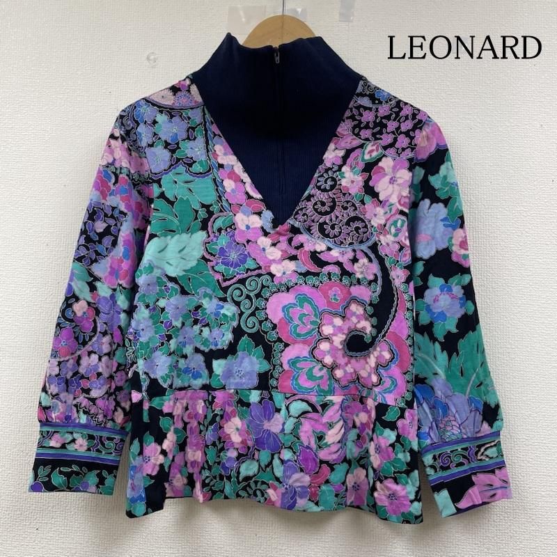 LEONARD レオナール ジャケット、上着 ジャンパー、ブルゾン 七分丈