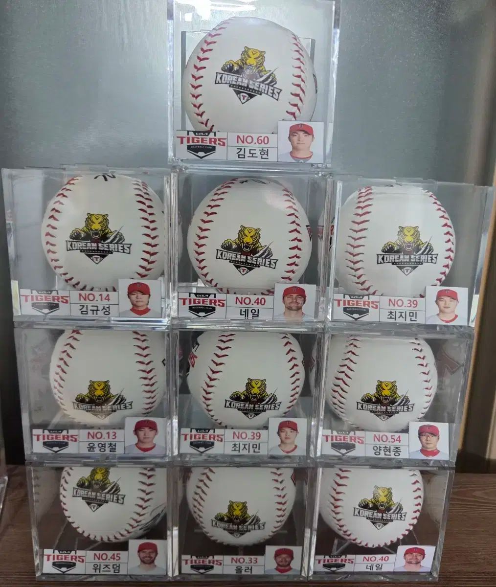 2025韓国シリーズ 優勝記念球 サインボール KIA 梁 玹種 ヤン ヒョンジョン LIZ 尹映喆 ユン ヨンチョル