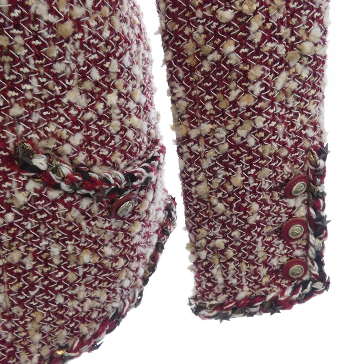 シャネル CHANEL P49462V36352 ノーカラージャケット - メルカリ