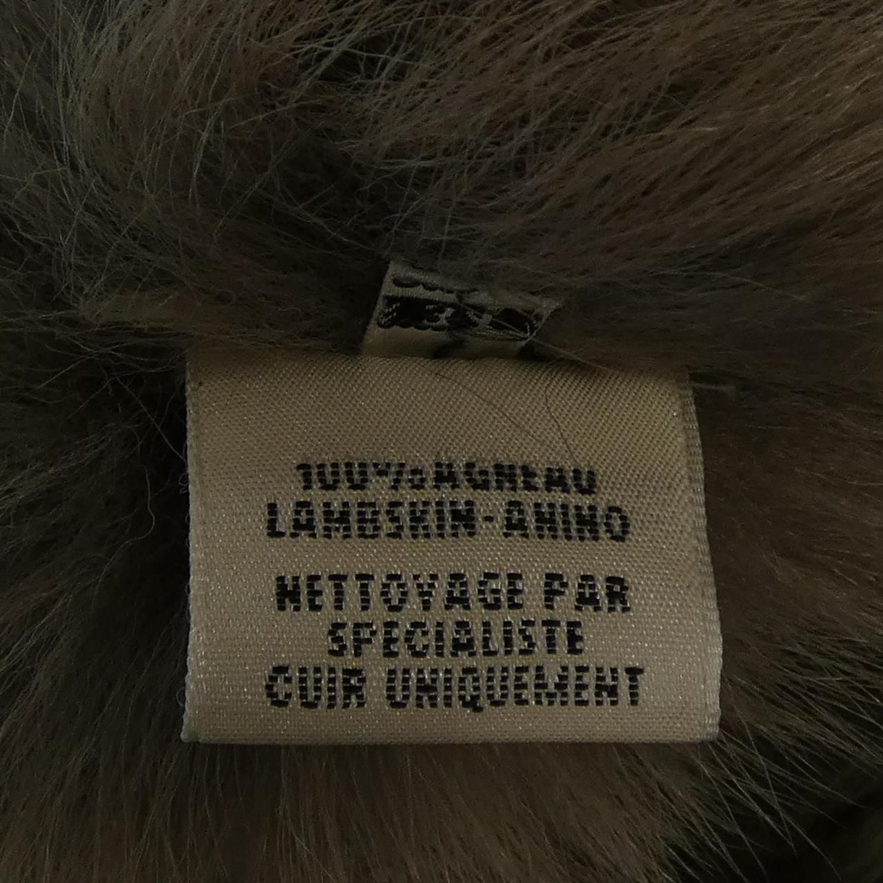 HERMES ムートンベスト