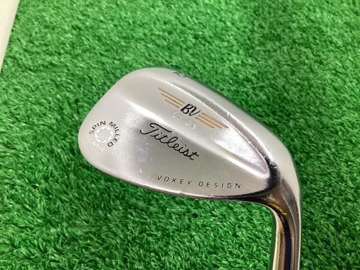 【中古】 タイトリスト VOKEY SPIN MILLED SM4 ツアークロム 52/08 ウェッジ WG Dynamic Gold (フレックスS) メンズ 男性用 右利き 右用 Cランク ゴルフクラブ