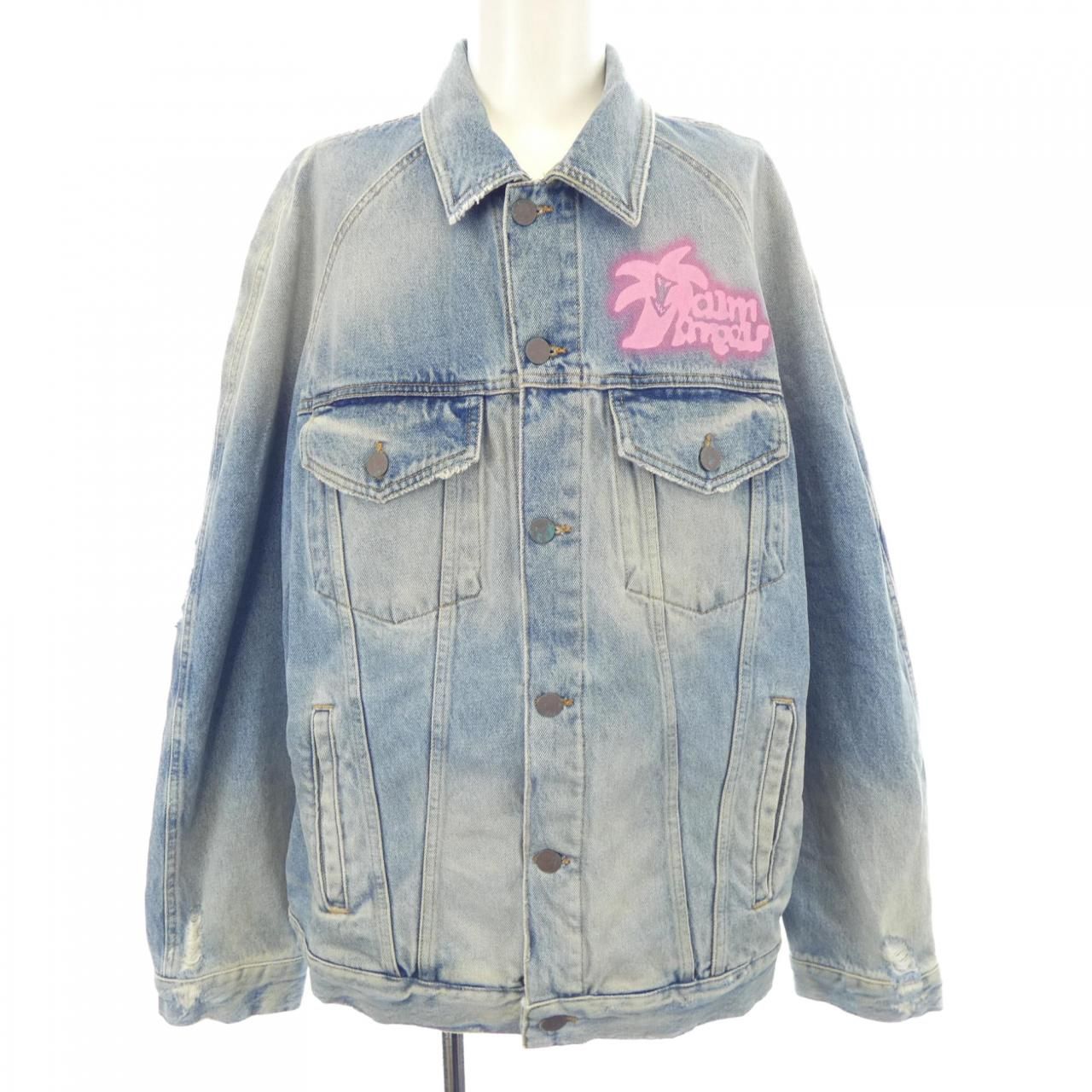 パームエンジェルス PALM ANGELS PMYE038E23DEN001 デニムジャケット
