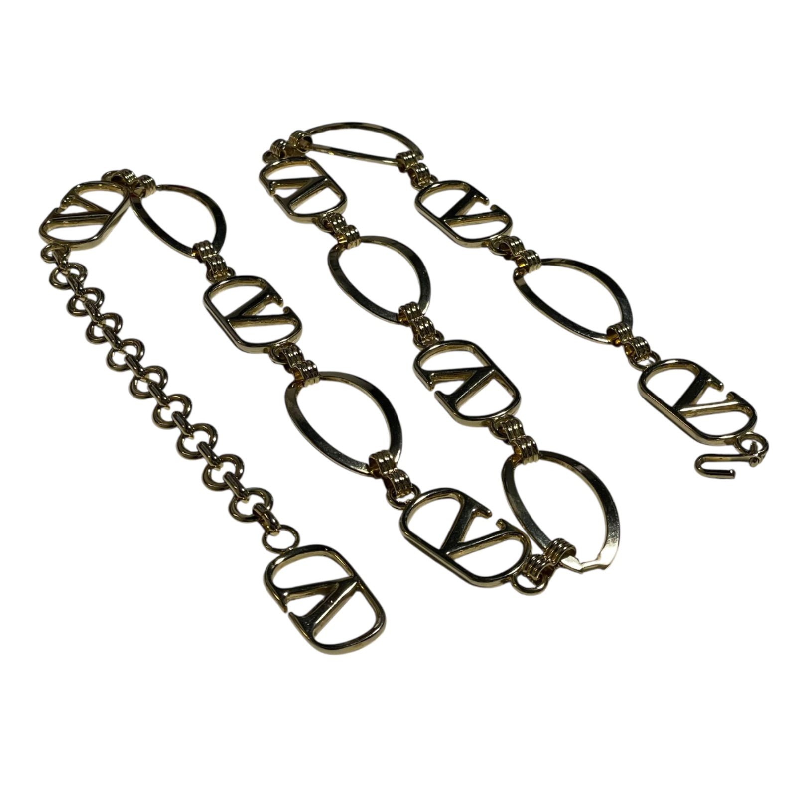 VALENTINO ヴァレンティノ ベルト チェーン ネックレス