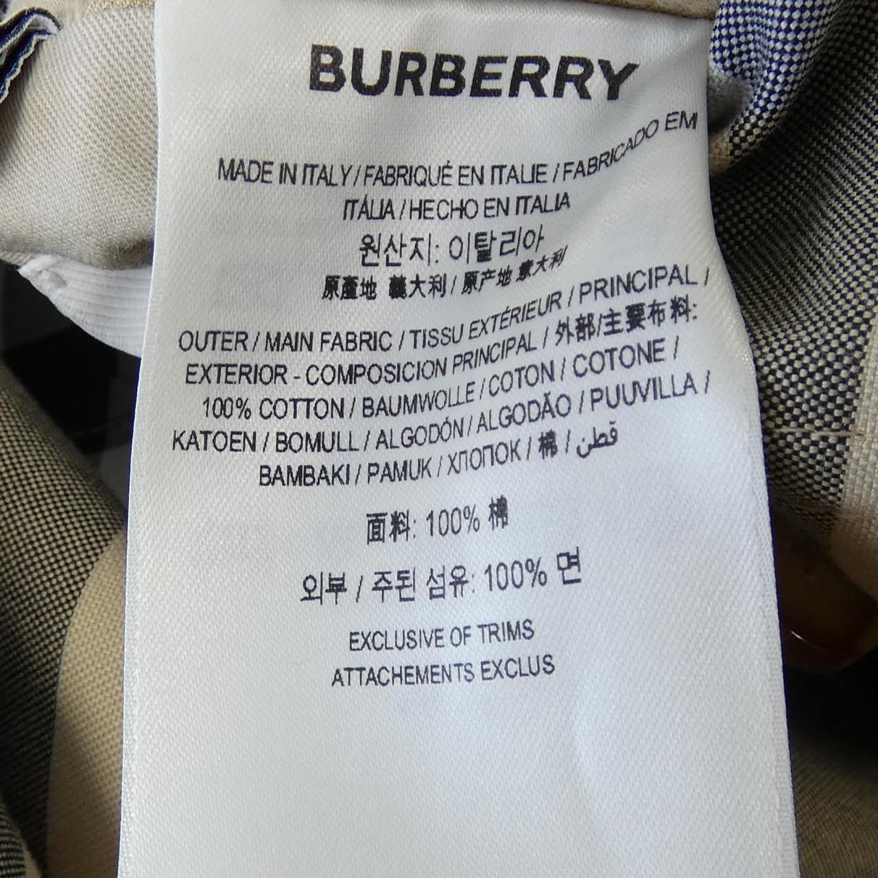 バーバリー BURBERRY