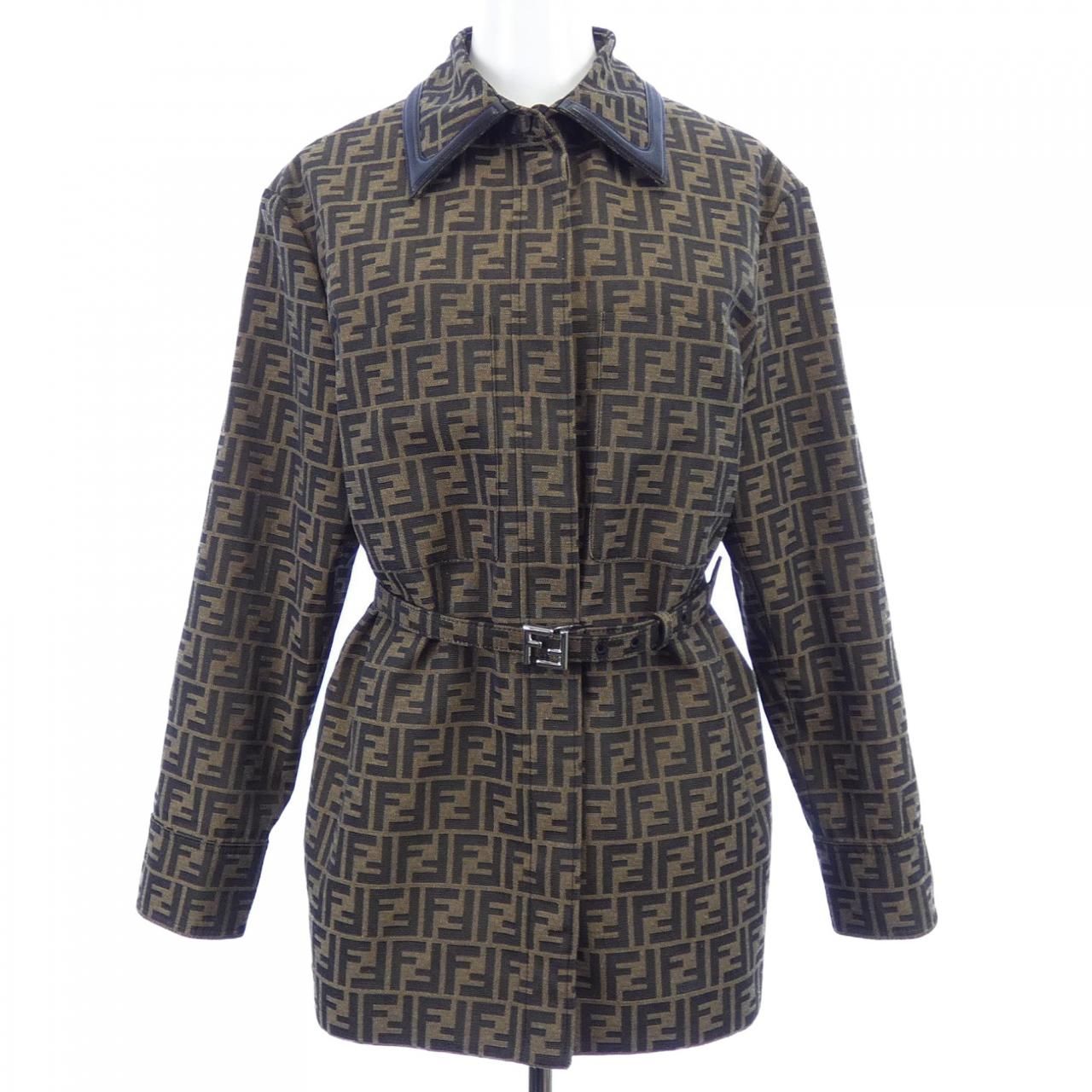 フェンディ FENDI FFキャンバスジャケット FJ7564 A5W3 ジャケット