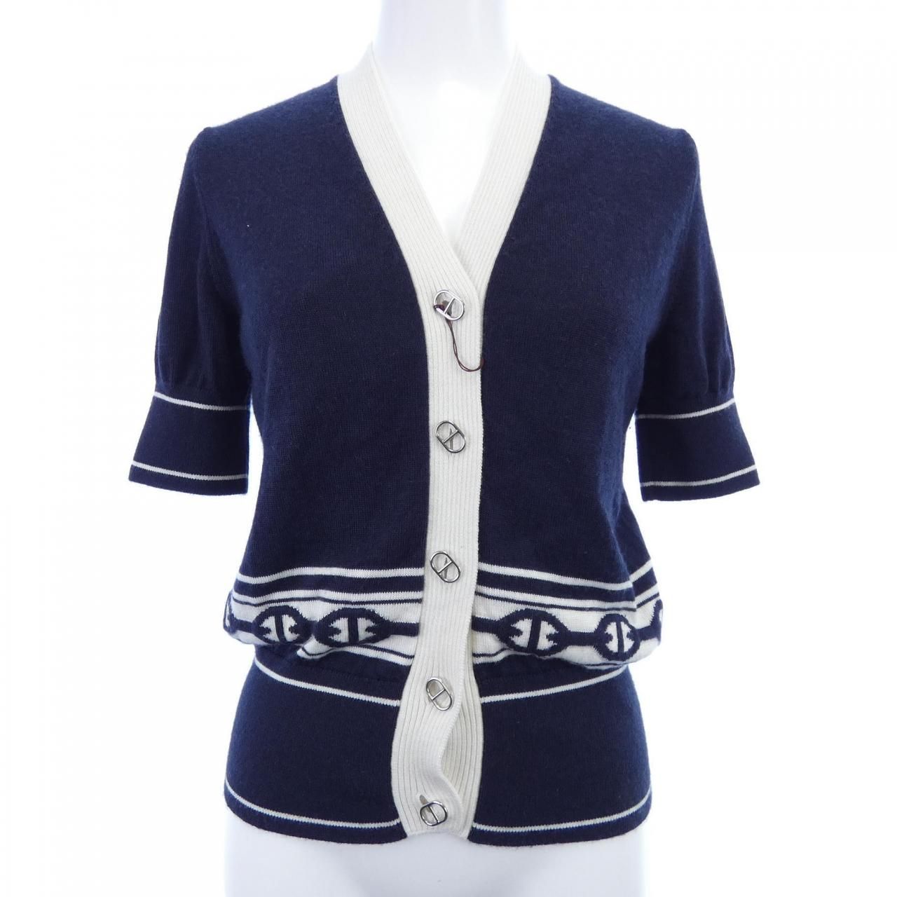 エルメス HERMES シェーヌダンクル CHAINE D ANCRE 5E2749DF カーディガン