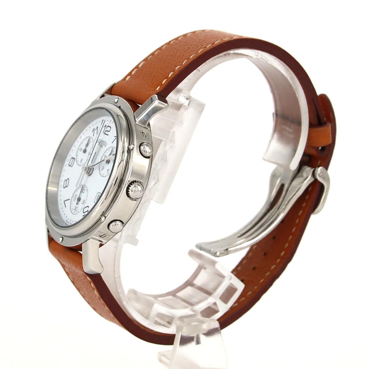 エルメス クリッパークロノグラフ CL 1 910 SS クォーツ