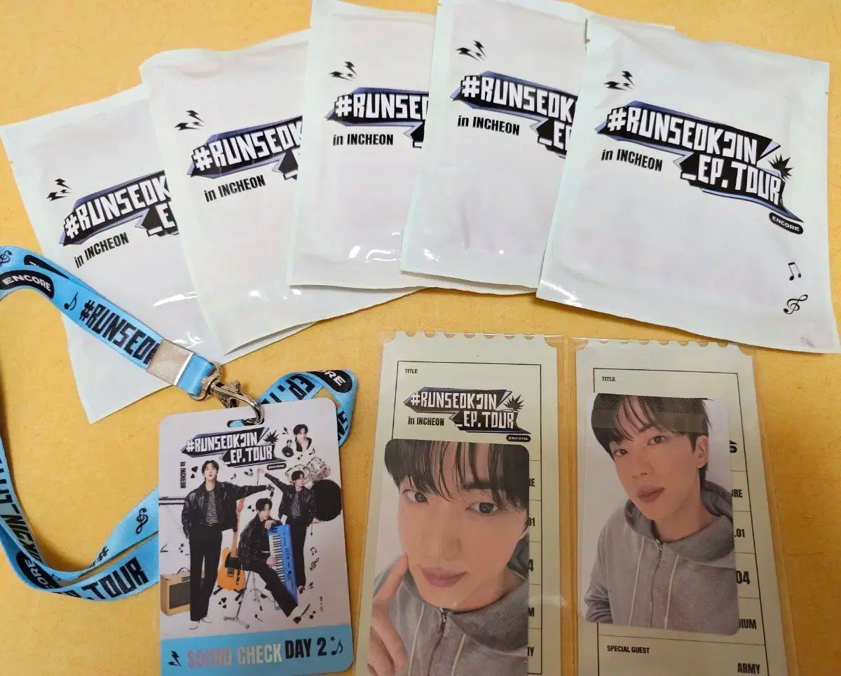 走れジン アンコールコンサート ARMY ZONE トレカ カイロ サチェック カード