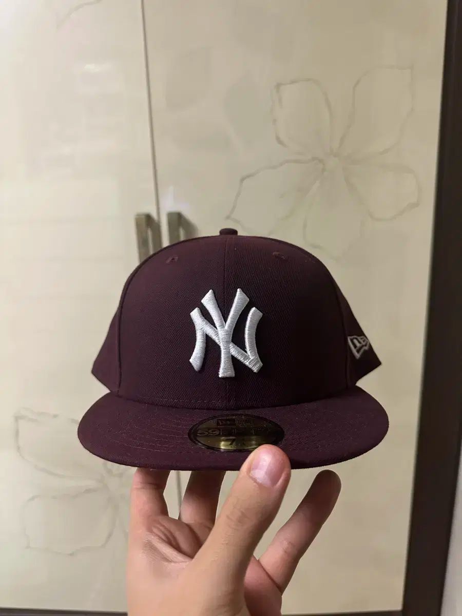 ERA 59 FIFTY キャップ バーガンディ