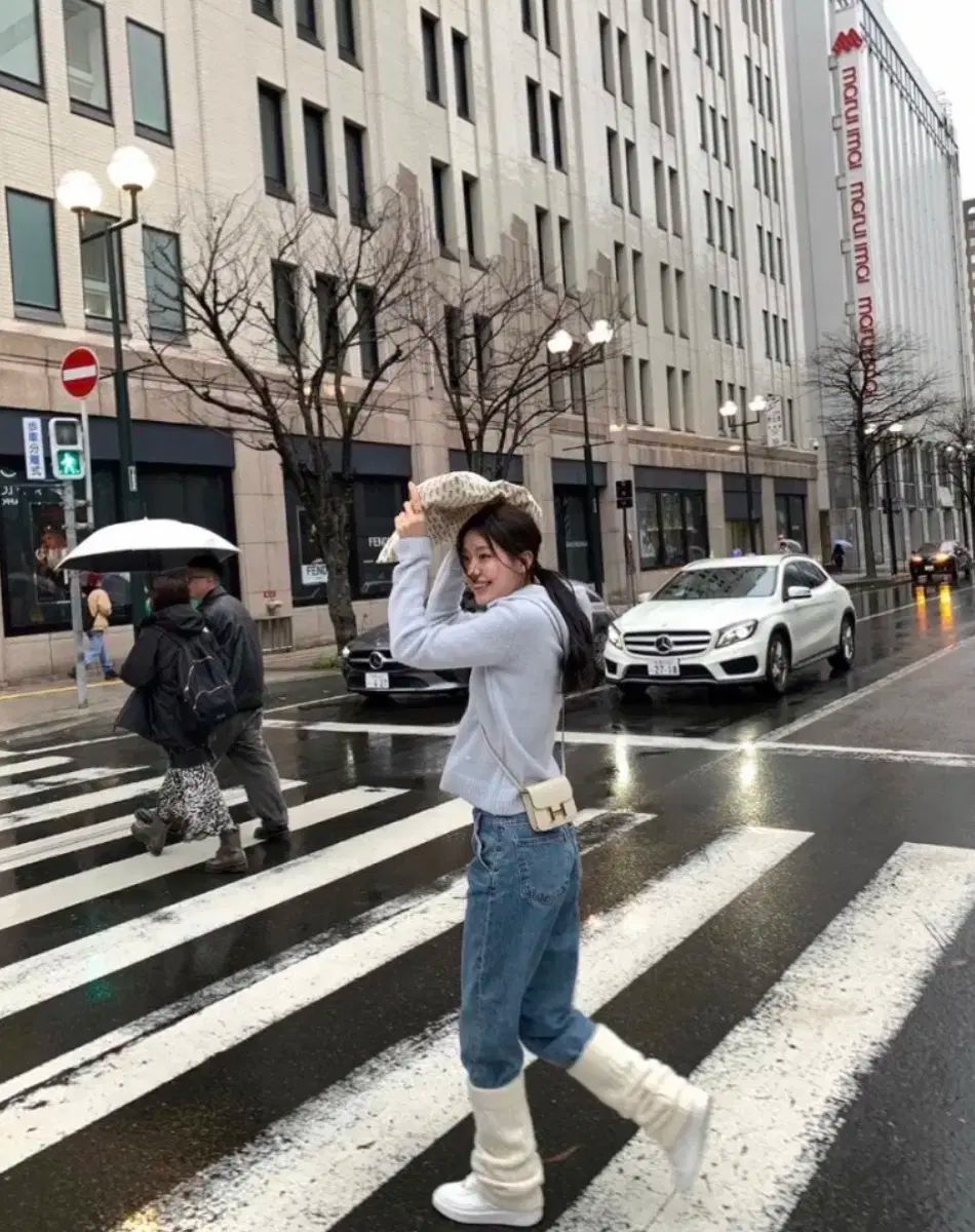 Le Plein ルプレイン ソーホー モヘア ニット バラクラバ セット ライトブルー