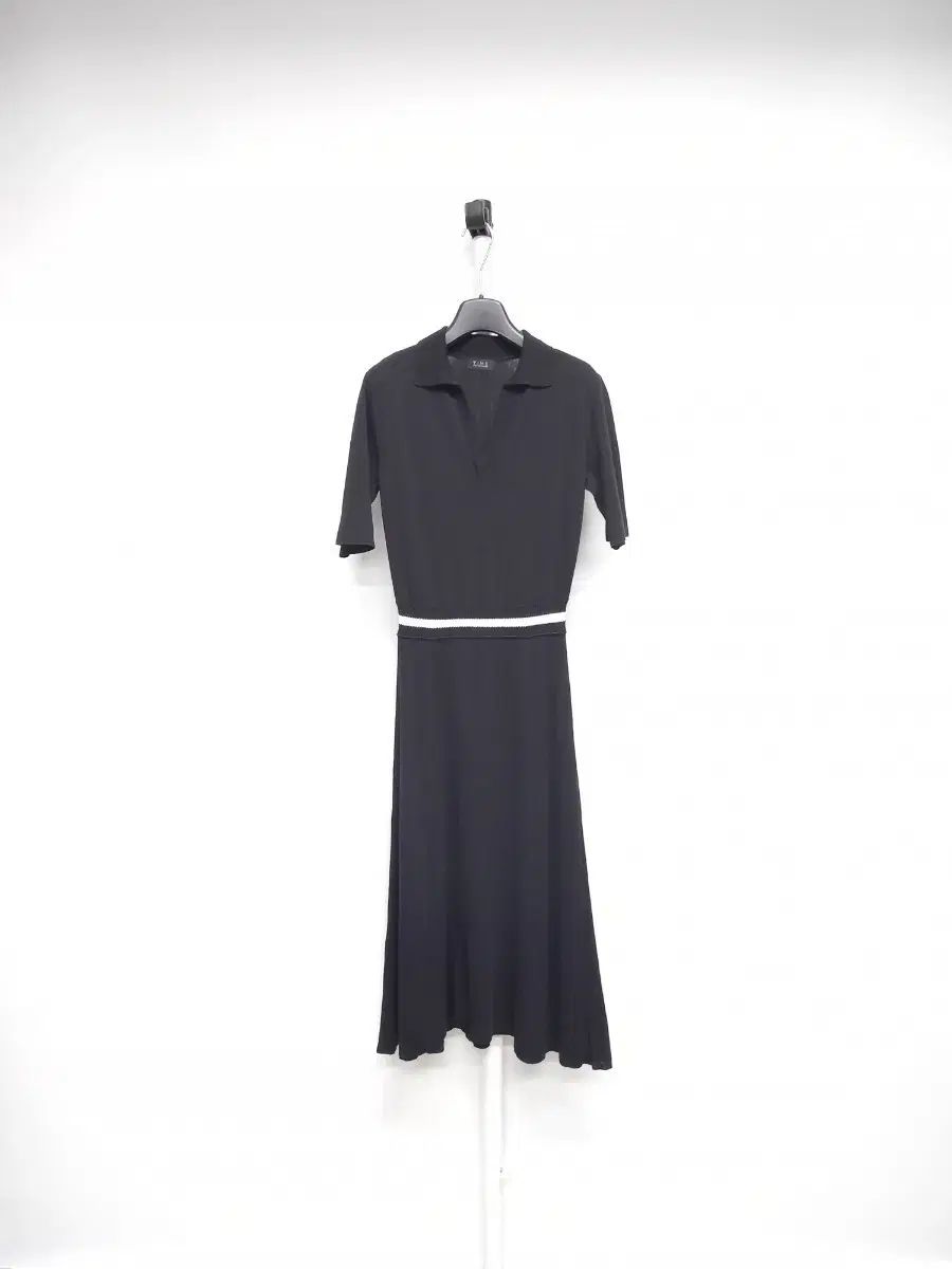 タイム 春 夏 秋 レーヨン ニット マキシ ロング フ ONE PIECE F 33-55