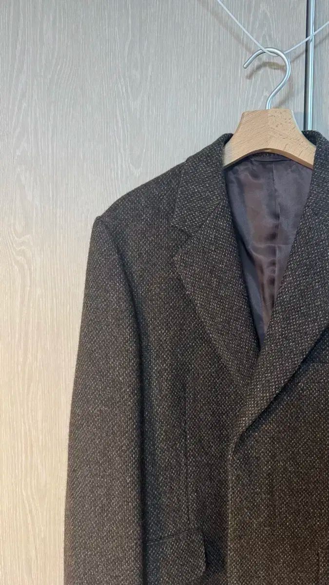 オーラリー シャトルランド ウール ツイード ジャケット 4サイズ