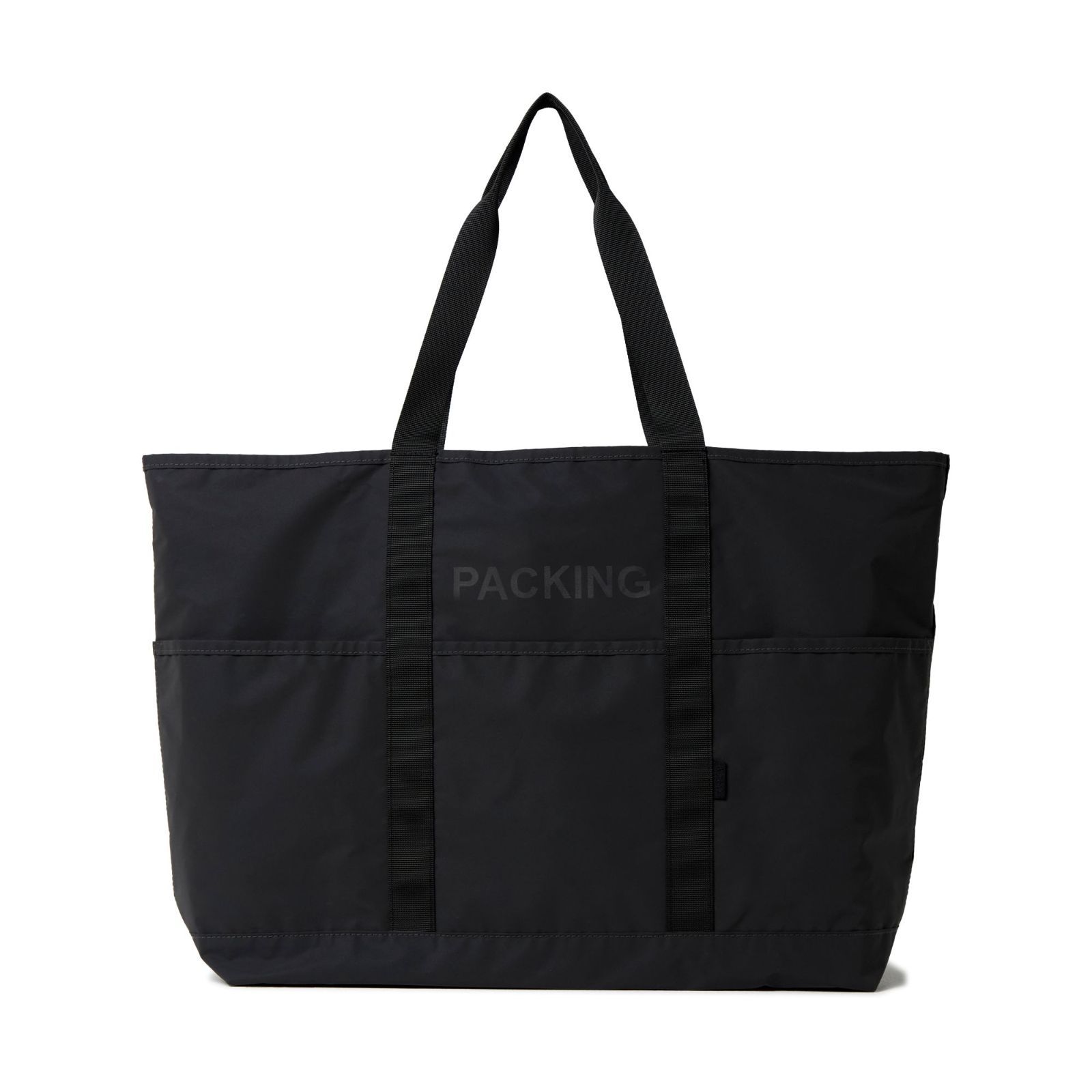 上旬～ 下旬発送予定 PACKING パッキング BLACK TOTE PA-059 リフレクティブ トートバッグ 2018
