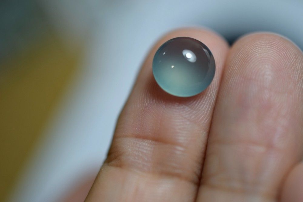 SR12-30 宝石質 氷種 青色 グアテマラ産 天然 A貨 本翡翠 ルース 硬玉 ジェダイト FORTGASGNV_COM_BR