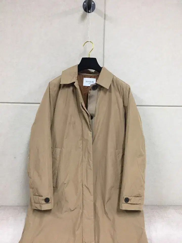 SSOLIE レディース グースダウンロングコート ベージュ ステン コート