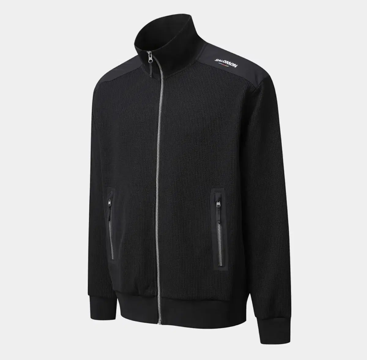 SALOMON セーター フルジップアップ ジャケット XL ニットジップアップ