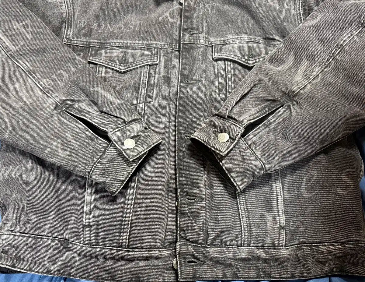 シュプリーム x マーティン ローズ リバーシブル トラッカー ジャケット ウォッシュド ブラック - 24FW M