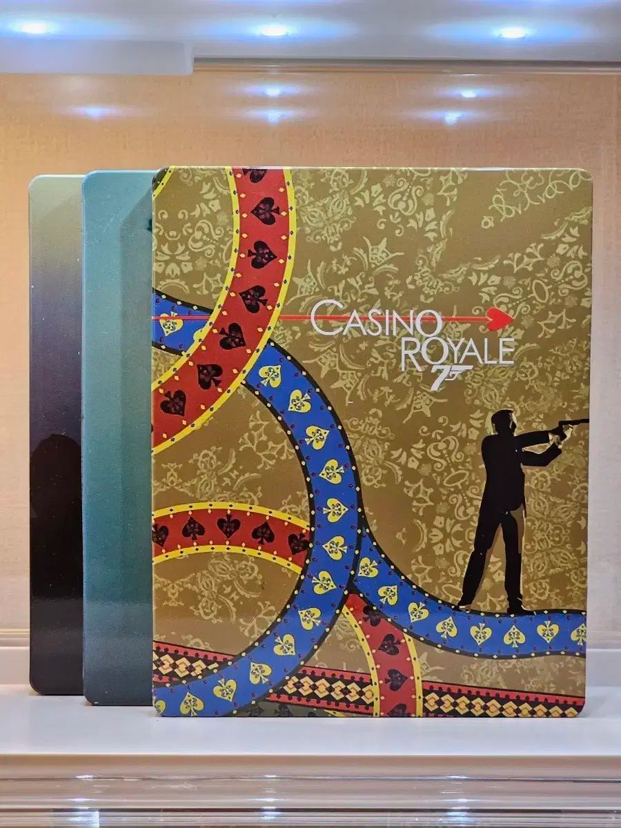 007 版 盤 期間 スチールブック 3 終日バッチ ブルーレイ Blu-ray 海外版 所蔵用