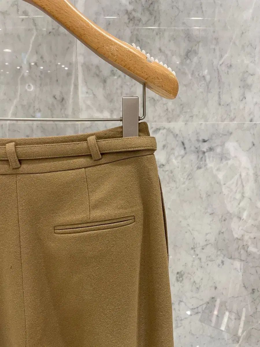 js NEW YORK 当日発送 ピンタック ベルト SET ウールワイドパンツ Sサイズ The First DECORATOM_COM_BR