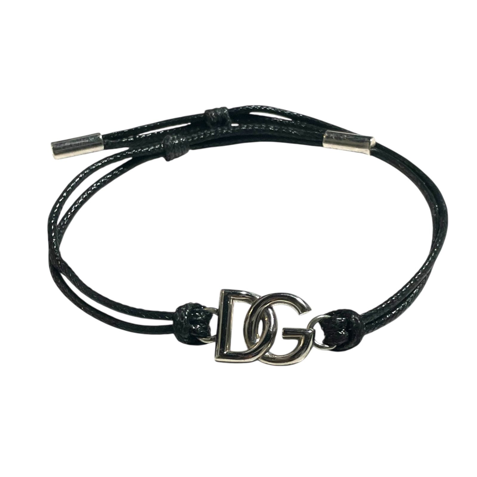 DOLCE-GABBANA ドルチェ-ガッバーナ DGロゴ ロープ ブレスレット