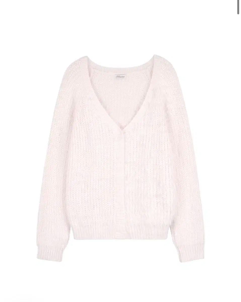 クリシアー Sugarplum hairy cardigan Baby pink
