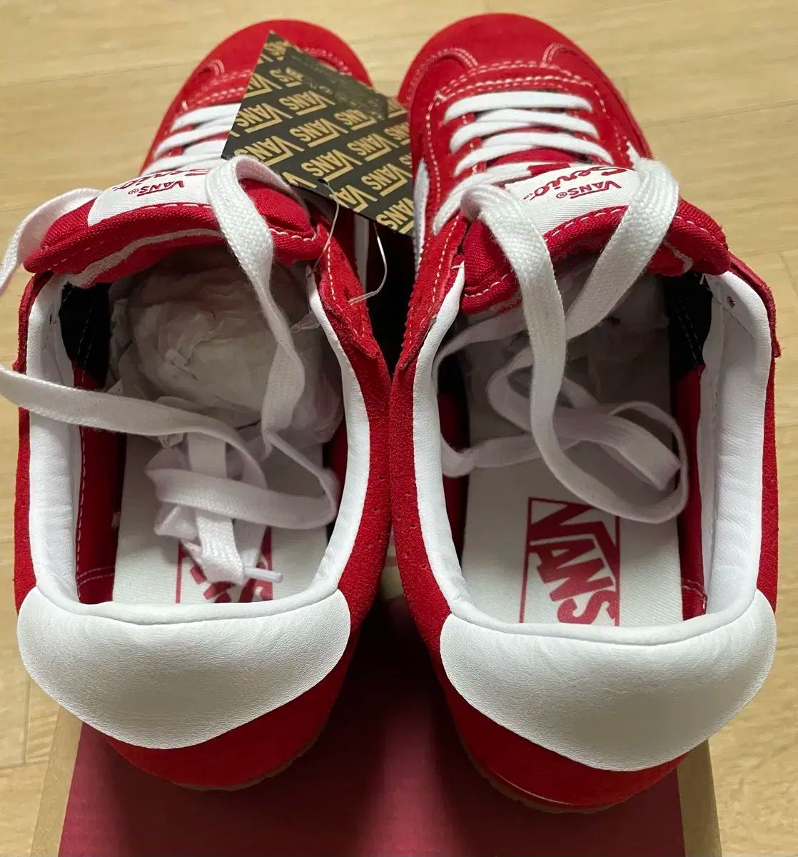 250 VANS ヴァンズ SUPER スーパー LOW ロウ PRO プロ - RACING レーシン RED レッド