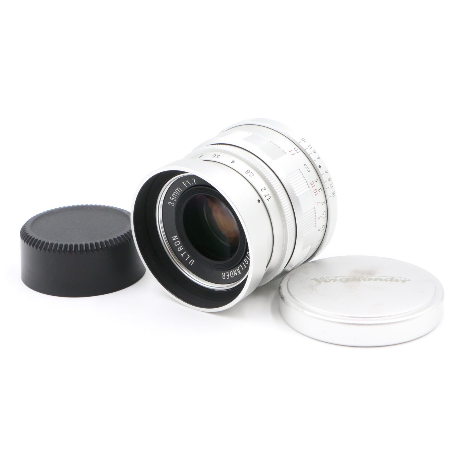 上品 Voigtlander フォクトレンダー ULTRON Vintage Line 35mm F1.7 Aspherical L Silver