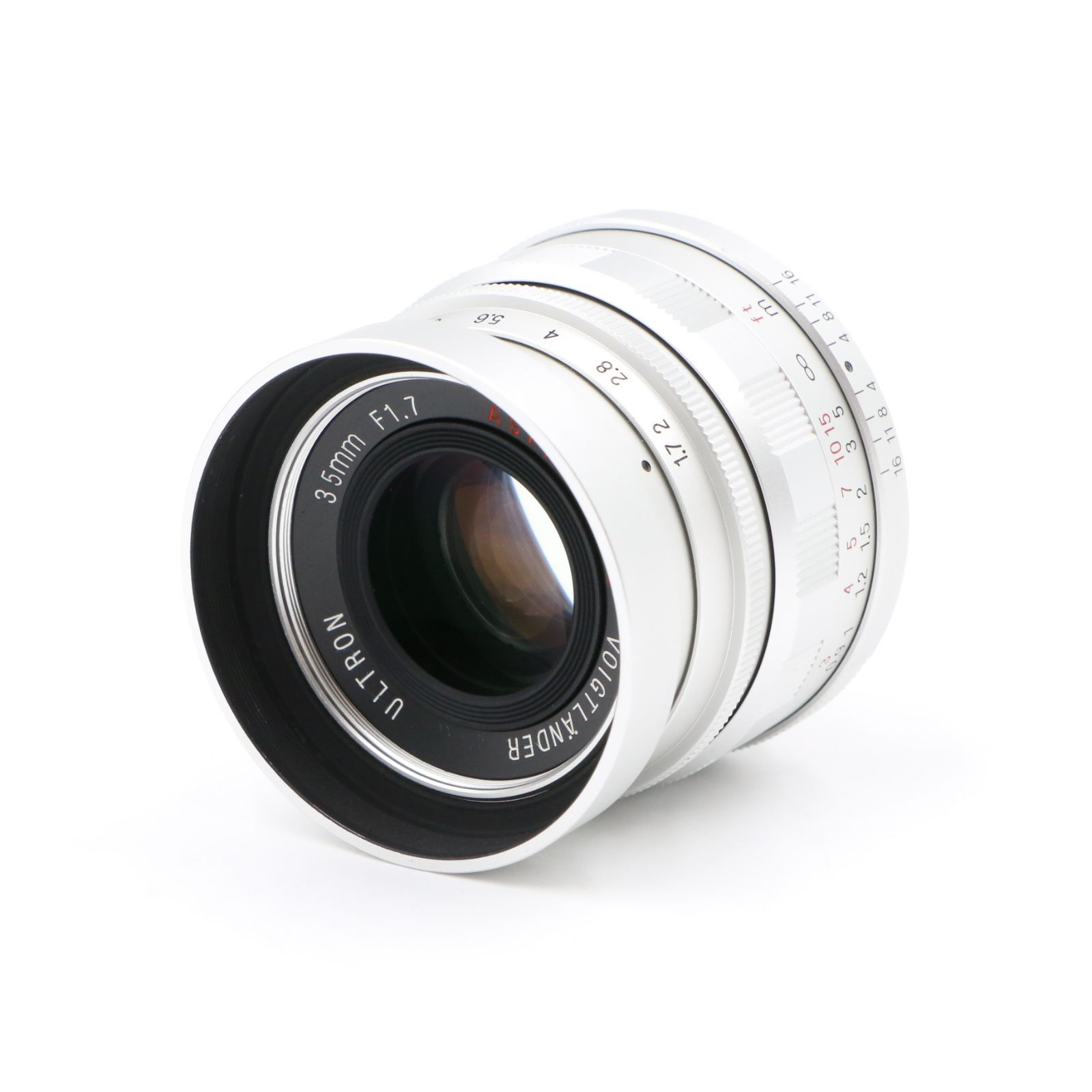 上品 Voigtlander フォクトレンダー ULTRON Vintage Line 35 mm F 1 7 Aspherical L Silver