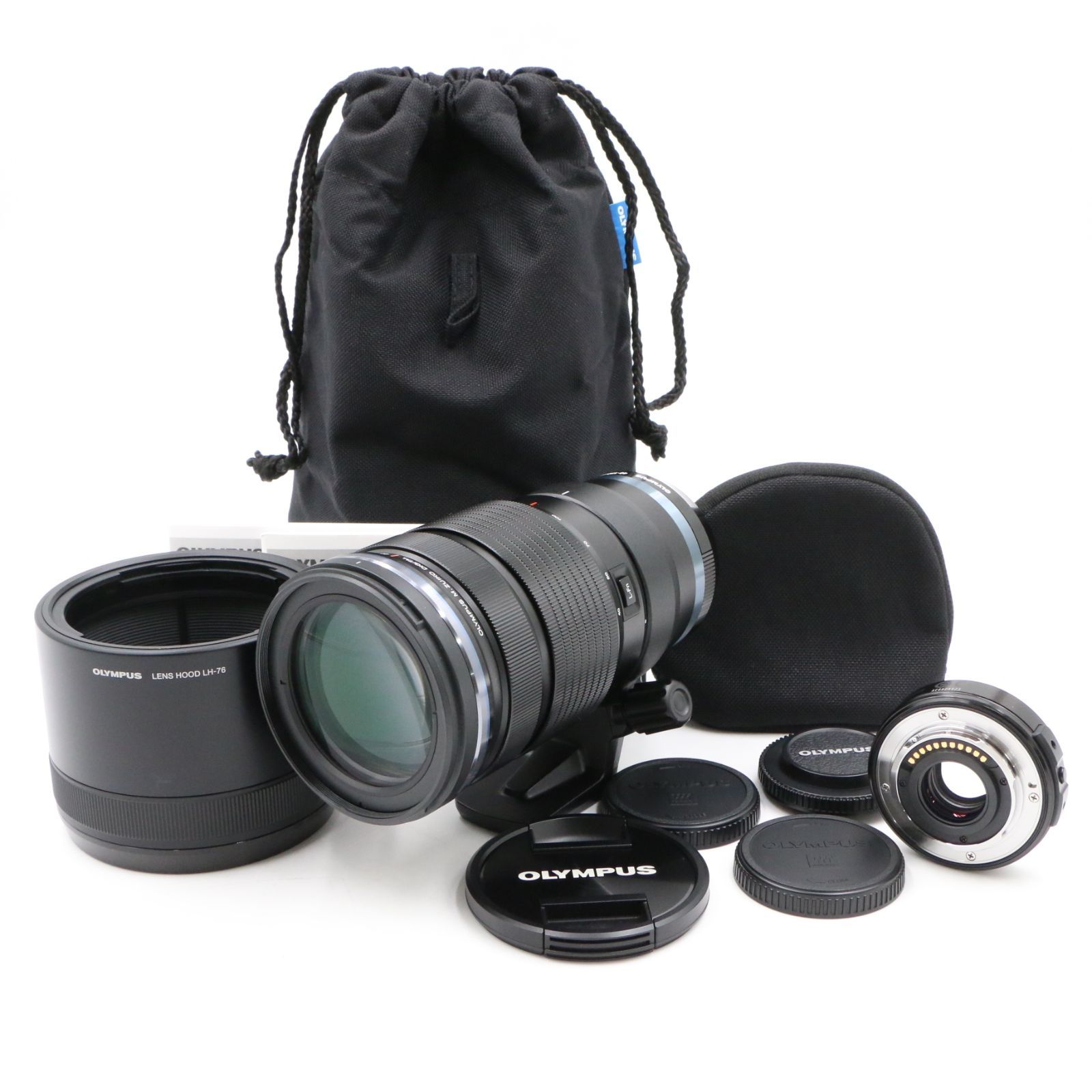 上品 OLYMPUS オリンパス M.ZUIKO 40-150mm F2.8 Pro テレコンバーターキット