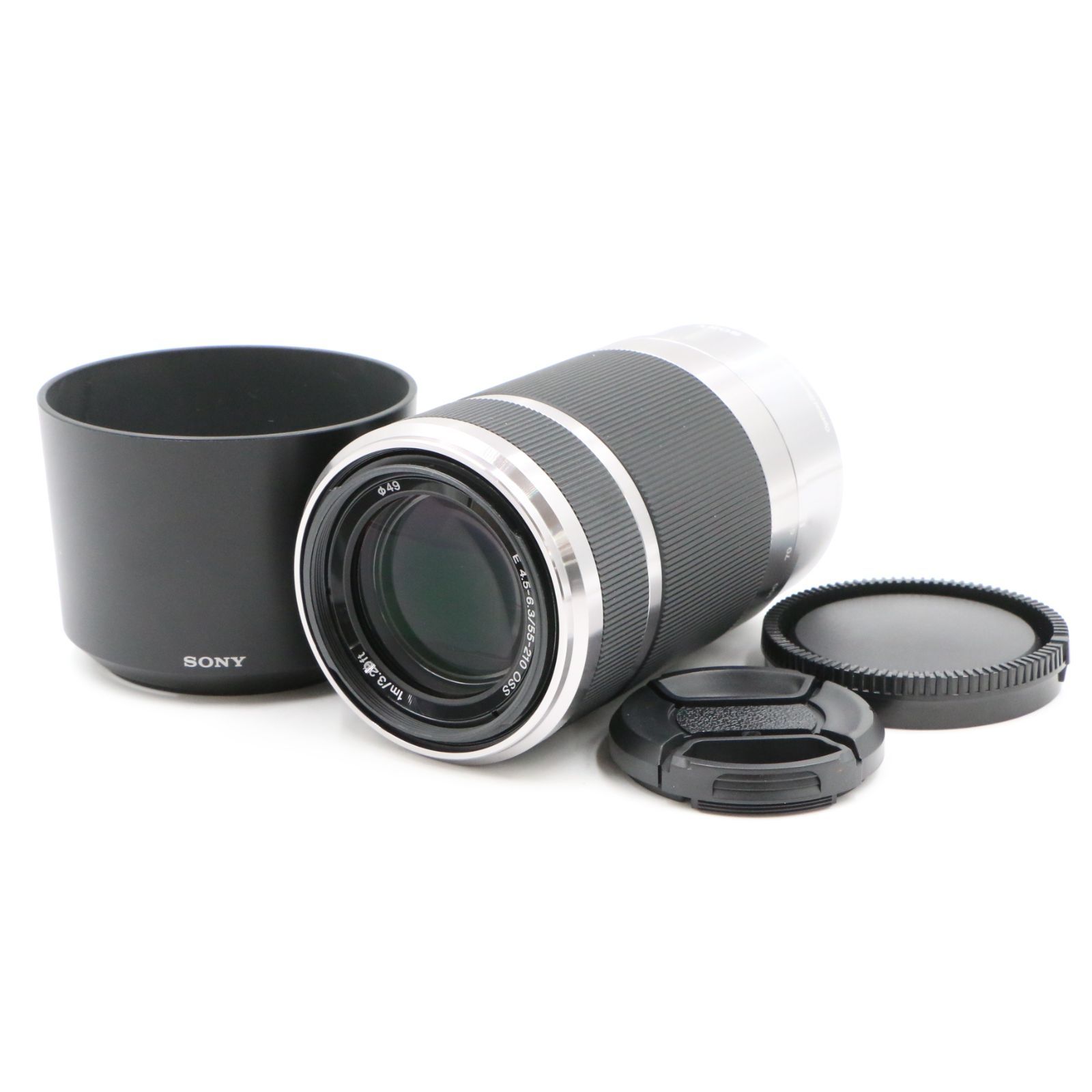 上品 SONY ソニー E 55-210mm F4.5-6.3 SEL55210 シルバー