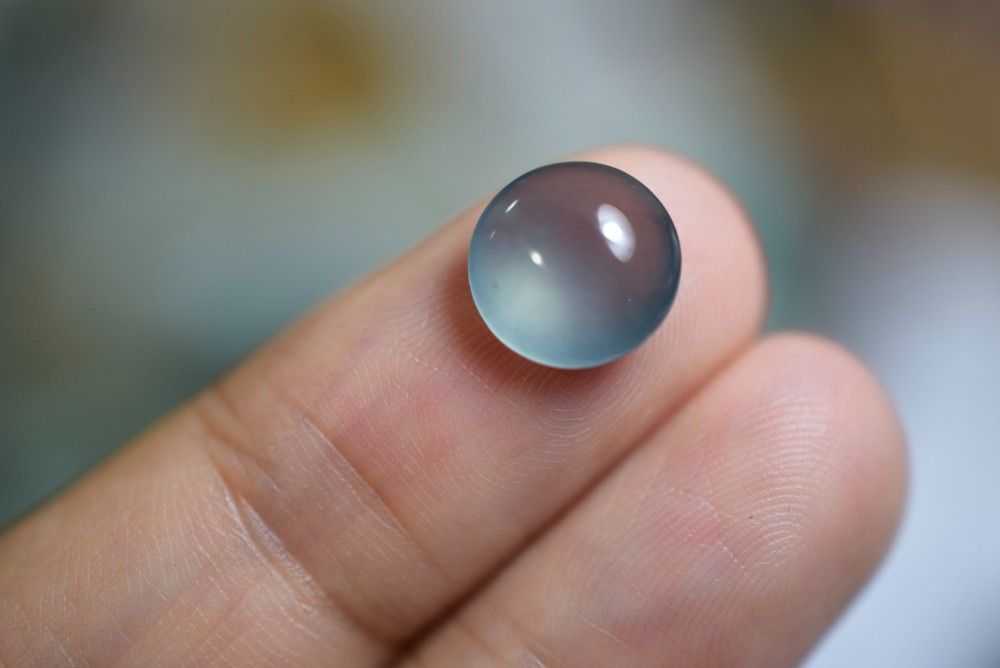 SR12-32 宝石質 高氷種 青色 グアテマラ産 天然 A貨 本翡翠 ルース 硬玉 ジェダイト